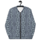 Product name: Recursia Serpentine Dream I Men's Bomber Jacket In Blue. Keywords: Clothing, Men's Bomber Jacket, Men's Clothing, Men's Tops, Print: Serpentine Dream