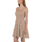 Product name: Recursia Serpentine Dream I Skater Dress In Pink. Keywords: Clothing, Print: Serpentine Dream, Skater Dress, Women's Clothing