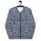 Product name: Recursia Serpentine Dream II Men's Bomber Jacket In Blue. Keywords: Clothing, Men's Bomber Jacket, Men's Clothing, Men's Tops, Print: Serpentine Dream