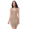 Product name: Recursia Serpentine Dream II Pencil Dress In Pink. Keywords: Clothing, Pencil Dress, Print: Serpentine Dream, Women's Clothing