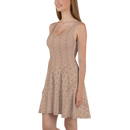Product name: Recursia Serpentine Dream II Skater Dress In Pink. Keywords: Clothing, Print: Serpentine Dream, Skater Dress, Women's Clothing