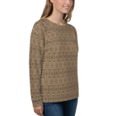 Product name: Recursia Serpentine Dream II Women's Sweatshirt. Keywords: Athlesisure Wear, Clothing, Print: Serpentine Dream, Women's Sweatshirt, Women's Tops