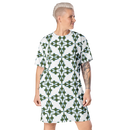 Product name: Recursia Symmetree II T-Shirt Dress. Keywords: Clothing, Print: Symmetree, T-Shirt Dress, Women's Clothing