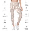 Product name: Recursia Symmetree I Leggings With Pockets In Pink. Keywords: Athlesisure Wear, Clothing, Leggings with Pockets, Print: Symmetree, Women's Clothing