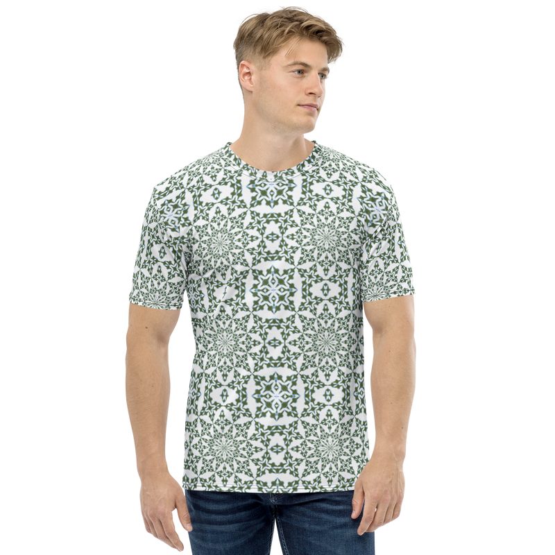 Product name: Recursia Symmetree I Men's Crew Neck T-Shirt. Keywords: Clothing, Men's Clothing, Men's Crew Neck T-Shirt, Men's Tops, Print: Symmetree