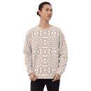 Product name: Recursia Symmetree I Men's Sweatshirt In Pink. Keywords: Athlesisure Wear, Clothing, Men's Athlesisure, Men's Clothing, Men's Sweatshirt, Men's Tops, Print: Symmetree