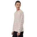 Product name: Recursia Symmetree I Men's Sweatshirt In Pink. Keywords: Athlesisure Wear, Clothing, Men's Athlesisure, Men's Clothing, Men's Sweatshirt, Men's Tops, Print: Symmetree