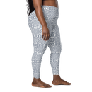 Product name: Recursia Symmetree Leggings With Pockets In Blue. Keywords: Athlesisure Wear, Clothing, Leggings with Pockets, Print: Symmetree, Women's Clothing