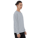 Product name: Recursia Symmetree II Men's Sweatshirt In Blue. Keywords: Athlesisure Wear, Clothing, Men's Athlesisure, Men's Clothing, Men's Sweatshirt, Men's Tops, Print: Symmetree