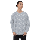Product name: Recursia Symmetree II Men's Sweatshirt In Blue. Keywords: Athlesisure Wear, Clothing, Men's Athlesisure, Men's Clothing, Men's Sweatshirt, Men's Tops, Print: Symmetree