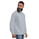 Product name: Recursia Symmetree II Men's Sweatshirt In Blue. Keywords: Athlesisure Wear, Clothing, Men's Athlesisure, Men's Clothing, Men's Sweatshirt, Men's Tops, Print: Symmetree