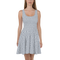 Product name: Recursia Symmetree II Skater Dress In Blue. Keywords: Clothing, Skater Dress, Print: Symmetree, Women's Clothing