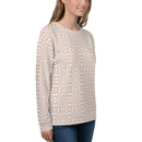 Product name: Recursia Symmetree II Women's Sweatshirt In Pink. Keywords: Athlesisure Wear, Clothing, Print: Symmetree, Women's Sweatshirt, Women's Tops