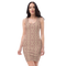 Product name: Recursia Tie-Dye Overdrive Pencil Dress In Pink. Keywords: Clothing, Pencil Dress, Print: Tie-Dye Overdrive, Women's Clothing