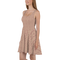 Product name: Recursia Tie-Dye Overdrive I Skater Dress In Pink. Keywords: Clothing, Skater Dress, Print: Tie-Dye Overdrive, Women's Clothing