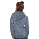 Product name: Recursia Tie-Dye Overdrive I Women's Hoodie In Blue. Keywords: Athlesisure Wear, Clothing, Print: Tie-Dye Overdrive, Women's Hoodie, Women's Tops