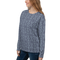 Product name: Recursia Tie-Dye Overdrive I Women's Sweatshirt In Blue. Keywords: Athlesisure Wear, Clothing, Print: Tie-Dye Overdrive, Women's Sweatshirt, Women's Tops