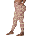 Product name: Recursia Tie-Dye Overdrive II Leggings With Pockets In Pink. Keywords: Athlesisure Wear, Clothing, Leggings with Pockets, Print: Tie-Dye Overdrive, Women's Clothing
