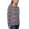 Product name: Recursia Tie-Dye Overdrive II Women's Sweatshirt. Keywords: Athlesisure Wear, Clothing, Print: Tie-Dye Overdrive, Women's Sweatshirt, Women's Tops