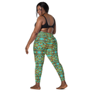Product name: Recursia Tie-Dye Overdrive IV Leggings With Pockets. Keywords: Athlesisure Wear, Clothing, Leggings with Pockets, Print: Tie-Dye Overdrive, Women's Clothing