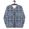 Product name: Recursia Tie-Dye Overdrive Men's Bomber Jacket In Blue. Keywords: Clothing, Men's Bomber Jacket, Men's Clothing, Men's Tops, Print: Tie-Dye Overdrive