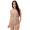 Product name: Recursia Tie-Dye Overdrive One Piece Swimsuit In Pink. Keywords: Clothing, One Piece Swimsuit, Swimwear, Print: Tie-Dye Overdrive, Unisex Clothing