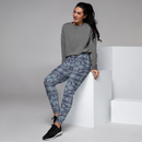 Product name: Recursia Tie-Dye Overdrive Women's Joggers In Blue. Keywords: Athlesisure Wear, Clothing, Print: Tie-Dye Overdrive, Women's Bottoms, Women's Joggers