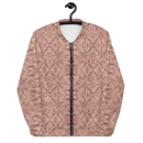 Product name: Recursia Tie-Dye Overdrive III Men's Bomber Jacket In Pink. Keywords: Clothing, Men's Bomber Jacket, Men's Clothing, Men's Tops, Print: Tie-Dye Overdrive