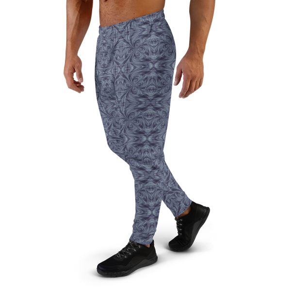 Product name: Recursia Tie-Dye Overdrive III Men's Joggers In Blue. Keywords: Athlesisure Wear, Clothing, Men's Athlesisure, Men's Bottoms, Men's Clothing, Men's Joggers, Print: Tie-Dye Overdrive