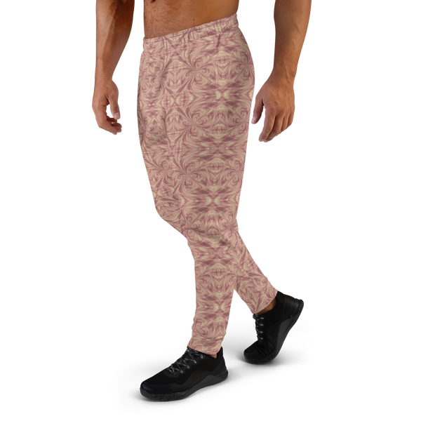 Product name: Recursia Tie-Dye Overdrive III Men's Joggers In Pink. Keywords: Athlesisure Wear, Clothing, Men's Athlesisure, Men's Bottoms, Men's Clothing, Men's Joggers, Print: Tie-Dye Overdrive