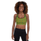 Product name: Recursia Tie-Dye Overdrive III Padded Sports Bra. Keywords: Athlesisure Wear, Clothing, Padded Sports Bra, Print: Tie-Dye Overdrive, Women's Clothing