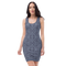 Product name: Recursia Tie-Dye Overdrive III Pencil Dress In Blue. Keywords: Clothing, Pencil Dress, Print: Tie-Dye Overdrive, Women's Clothing