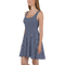 Product name: Recursia Tie-Dye Overdrive III Skater Dress In Blue. Keywords: Clothing, Skater Dress, Print: Tie-Dye Overdrive, Women's Clothing
