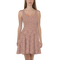 Product name: Recursia Tie-Dye Overdrive III Skater Dress In Pink. Keywords: Clothing, Skater Dress, Print: Tie-Dye Overdrive, Women's Clothing