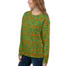 Product name: Recursia Tie-Dye Overdrive III Women's Sweatshirt. Keywords: Athlesisure Wear, Clothing, Print: Tie-Dye Overdrive, Women's Sweatshirt, Women's Tops