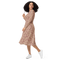 Product name: Recursia Tie-Dye Overdrive Long Sleeve Midi Dress In Pink. Keywords: Clothing, Long Sleeve Midi Dress, Print: Tie-Dye Overdrive, Women's Clothing