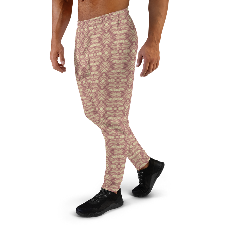 Product name: Recursia Tie-Dye Overdrive IV Men's Joggers In Pink. Keywords: Athlesisure Wear, Clothing, Men's Athlesisure, Men's Bottoms, Men's Clothing, Men's Joggers, Print: Tie-Dye Overdrive