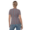 Product name: Recursia Tie-Dye Overdrive IV Women's Crew Neck T-Shirt. Keywords: Clothing, Print: Tie-Dye Overdrive, Women's Clothing, Women's Crew Neck T-Shirt