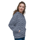 Product name: Recursia Tie-Dye Overdrive IV Women's Hoodie In Blue. Keywords: Athlesisure Wear, Clothing, Print: Tie-Dye Overdrive, Women's Hoodie, Women's Tops