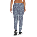 Product name: Recursia Tie-Dye Overdrive III Women's Joggers In Blue. Keywords: Athlesisure Wear, Clothing, Print: Tie-Dye Overdrive, Women's Bottoms, Women's Joggers