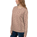 Product name: Recursia Tie-Dye Overdrive IV Women's Sweatshirt In Pink. Keywords: Athlesisure Wear, Clothing, Print: Tie-Dye Overdrive, Women's Sweatshirt, Women's Tops