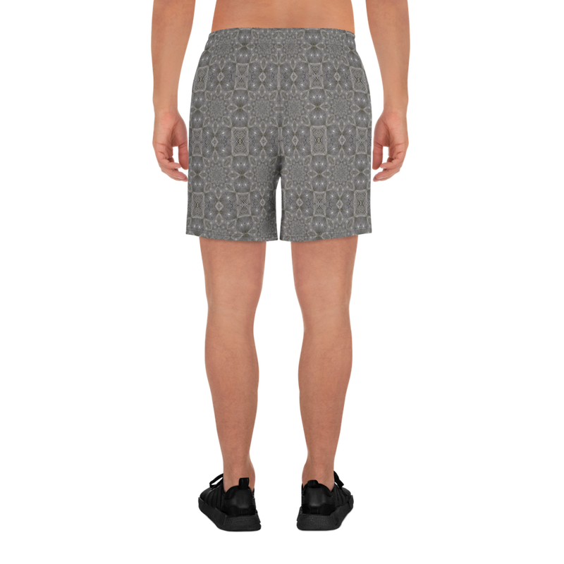 Product name: Recursia Zebrallusions Men's Athletic Shorts. Keywords: Athlesisure Wear, Clothing, Men's Athlesisure, Men's Athletic Shorts, Men's Clothing, Print: Zebrallusions