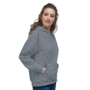 Product name: Recursia Zebrallusions Women's Hoodie In Blue. Keywords: Athlesisure Wear, Clothing, Women's Hoodie, Women's Tops, Print: Zebrallusions