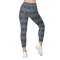 Product name: Recursia Zebrallusions I Leggings With Pockets In Blue. Keywords: Athlesisure Wear, Clothing, Leggings with Pockets, Women's Clothing, Print: Zebrallusions