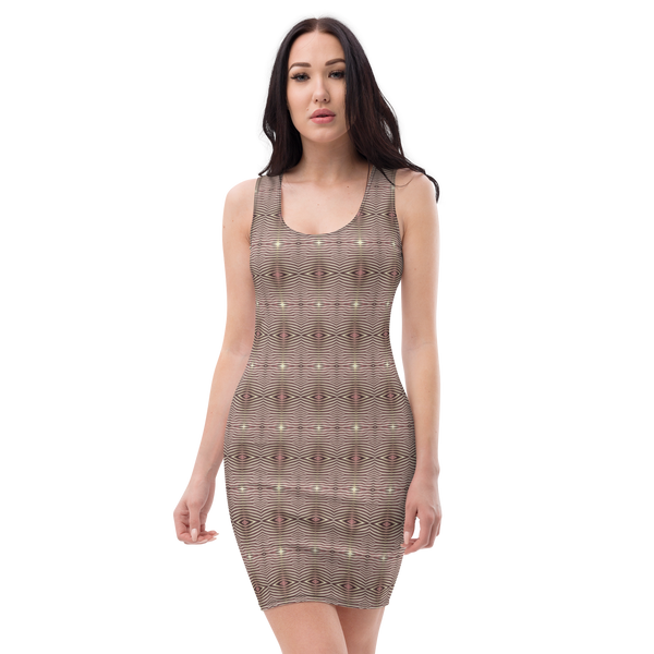 Product name: Recursia Zebrallusions I Pencil Dress In Pink. Keywords: Clothing, Pencil Dress, Women's Clothing, Print: Zebrallusions