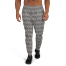 Product name: Recursia Zebrallusions II Men's Joggers. Keywords: Athlesisure Wear, Clothing, Men's Athlesisure, Men's Bottoms, Men's Clothing, Men's Joggers, Print: Zebrallusions