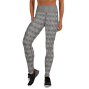 Product name: Recursia Zebrallusions III Yoga Leggings. Keywords: Athlesisure Wear, Clothing, Women's Clothing, Yoga Leggings, Print: Zebrallusions