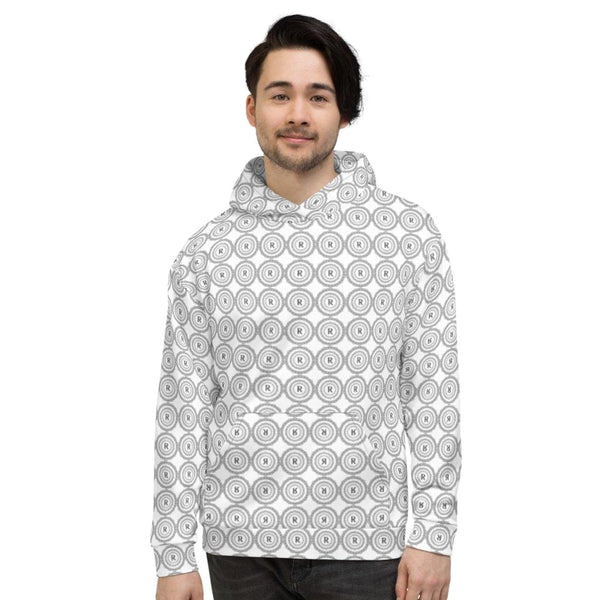 Product name: Recursia Brand Apparel Men's Hoodie. Keywords: Athlesisure Wear, Brand, Clothing, Fashion Fit Hoodie, Women's Clothing